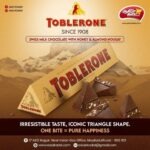 Toblerone Swiss Milk Chocolate Bar – 100g